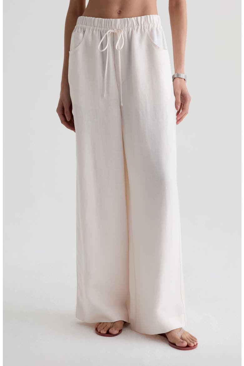 Century Drawstring Pants, Main, color, CHAMPAGNE