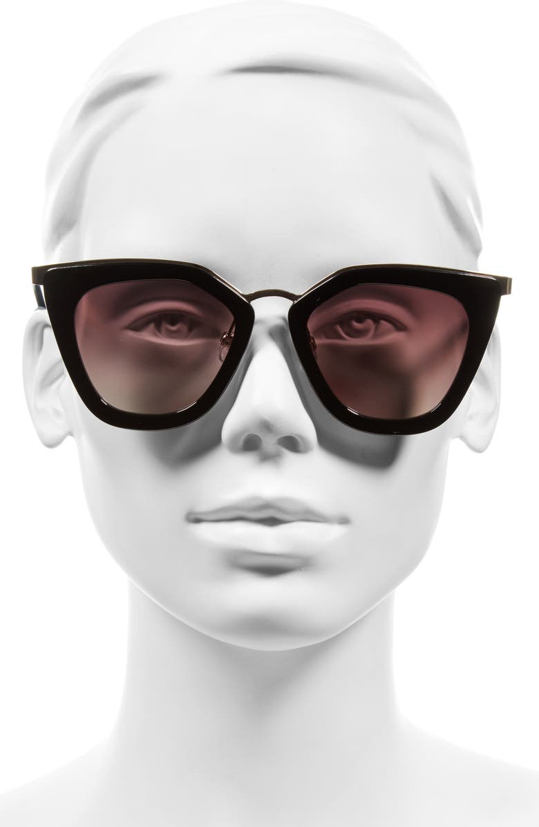 BP. Dejavu 51mm Cat Eye Sunglasses, Alternate, color, 