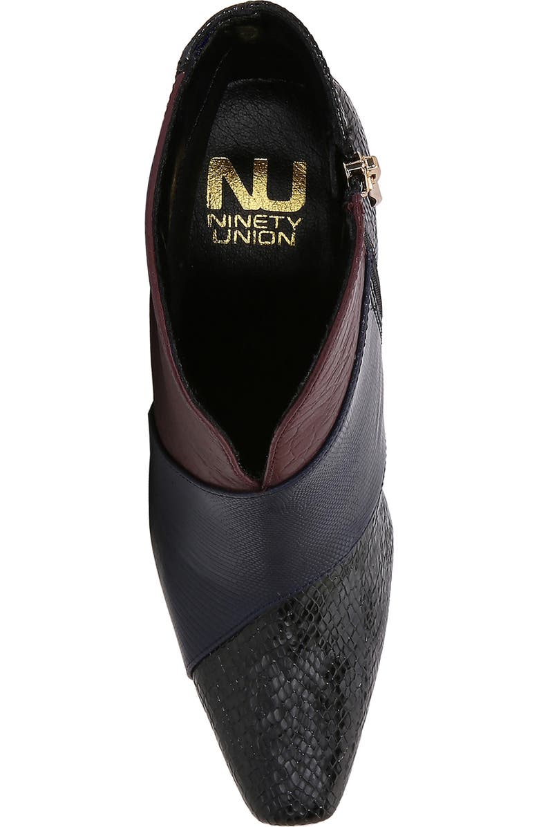 NINETY UNION Astoria Snip Toe Bootie, Alternate, color, Black Multi