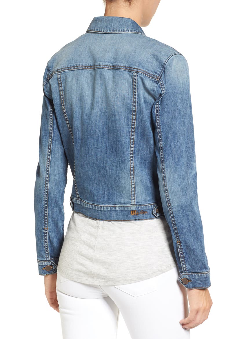 'Helena' Denim Jacket, Alternate, color, EMPATHETIC