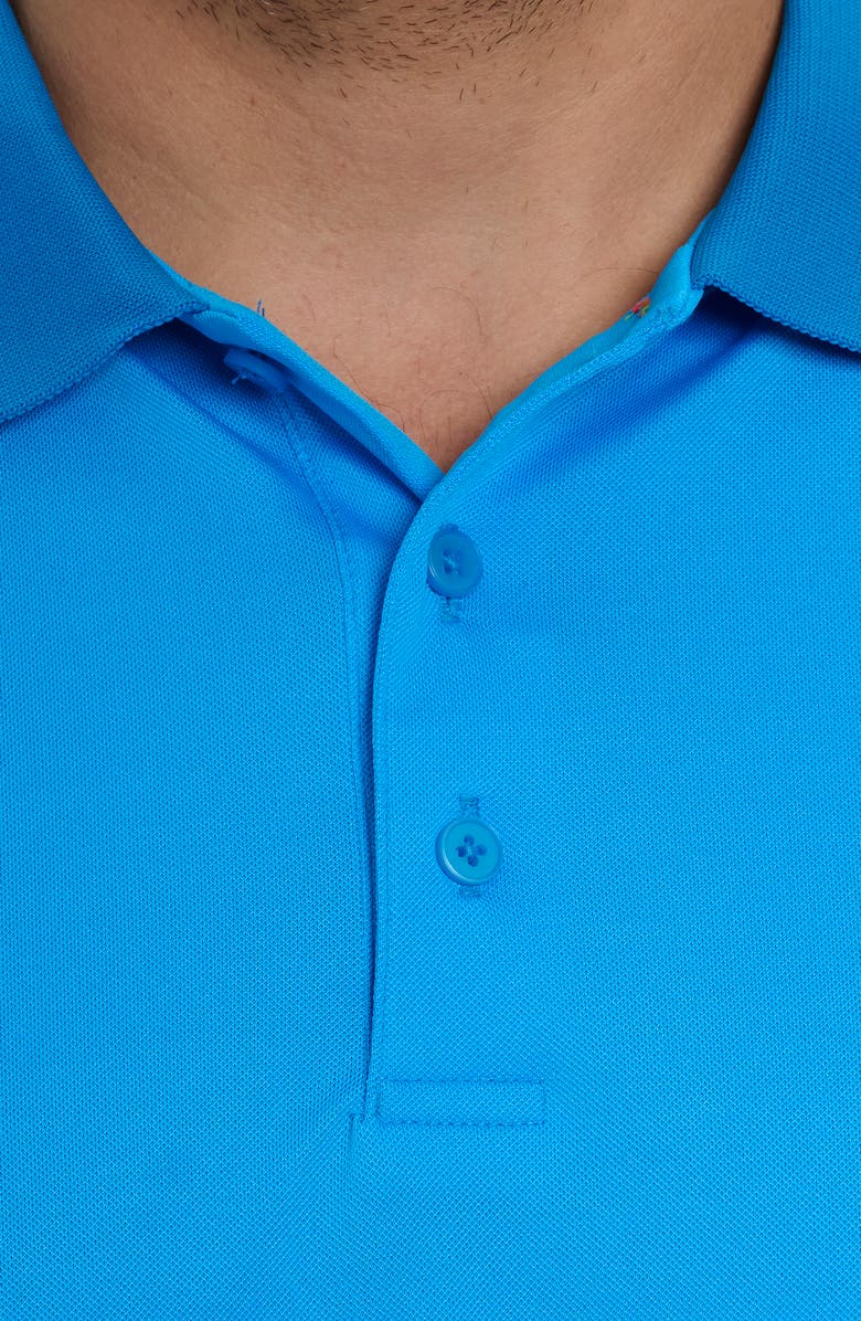 Robert Graham Bowtie Graham Embroidered Tipped Polo, Alternate, color, 