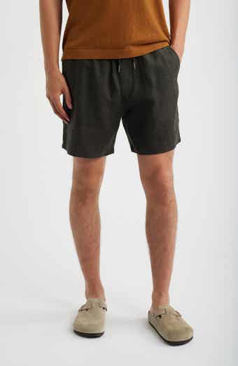 1454 Gregor Linen Drawstring Shorts