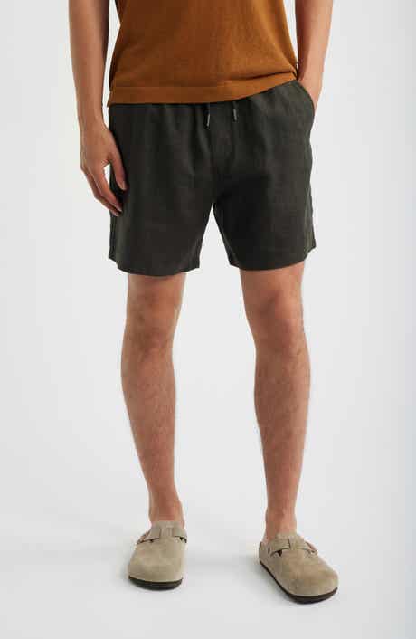 1454 Gregor Linen Drawstring Shorts