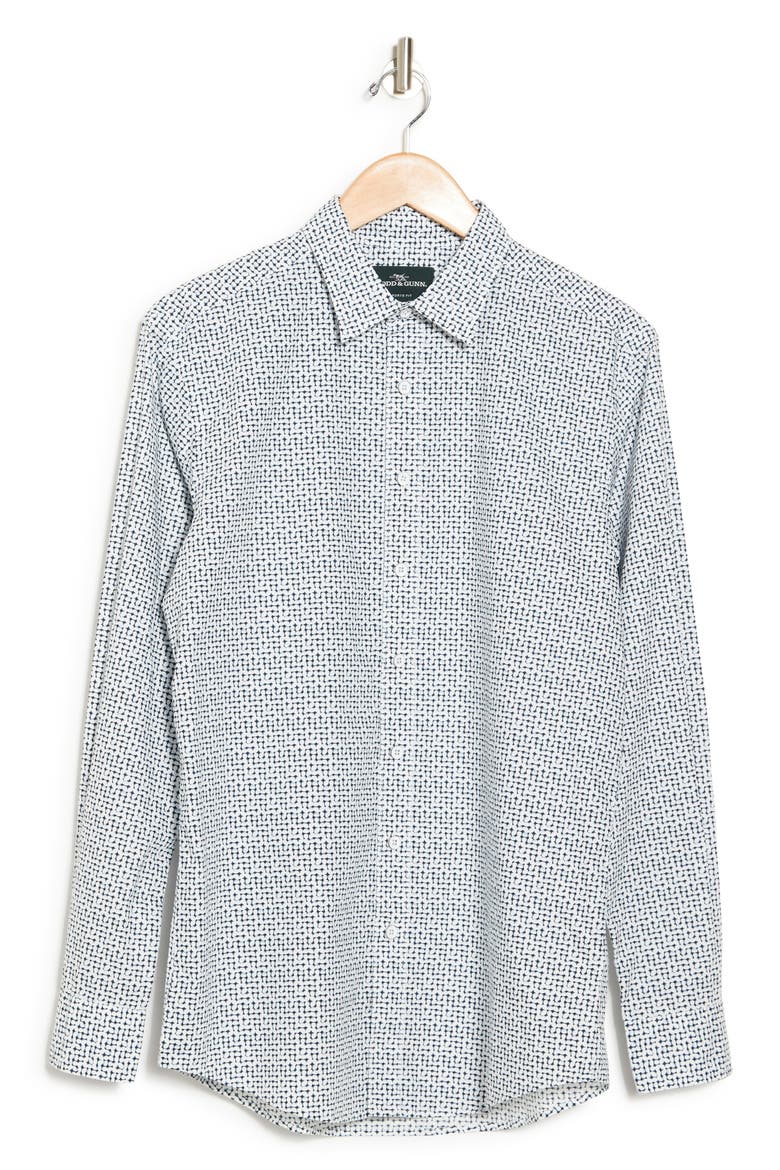 Fevona Long Sleeve Woven Shirt, Alternate, color, SKY