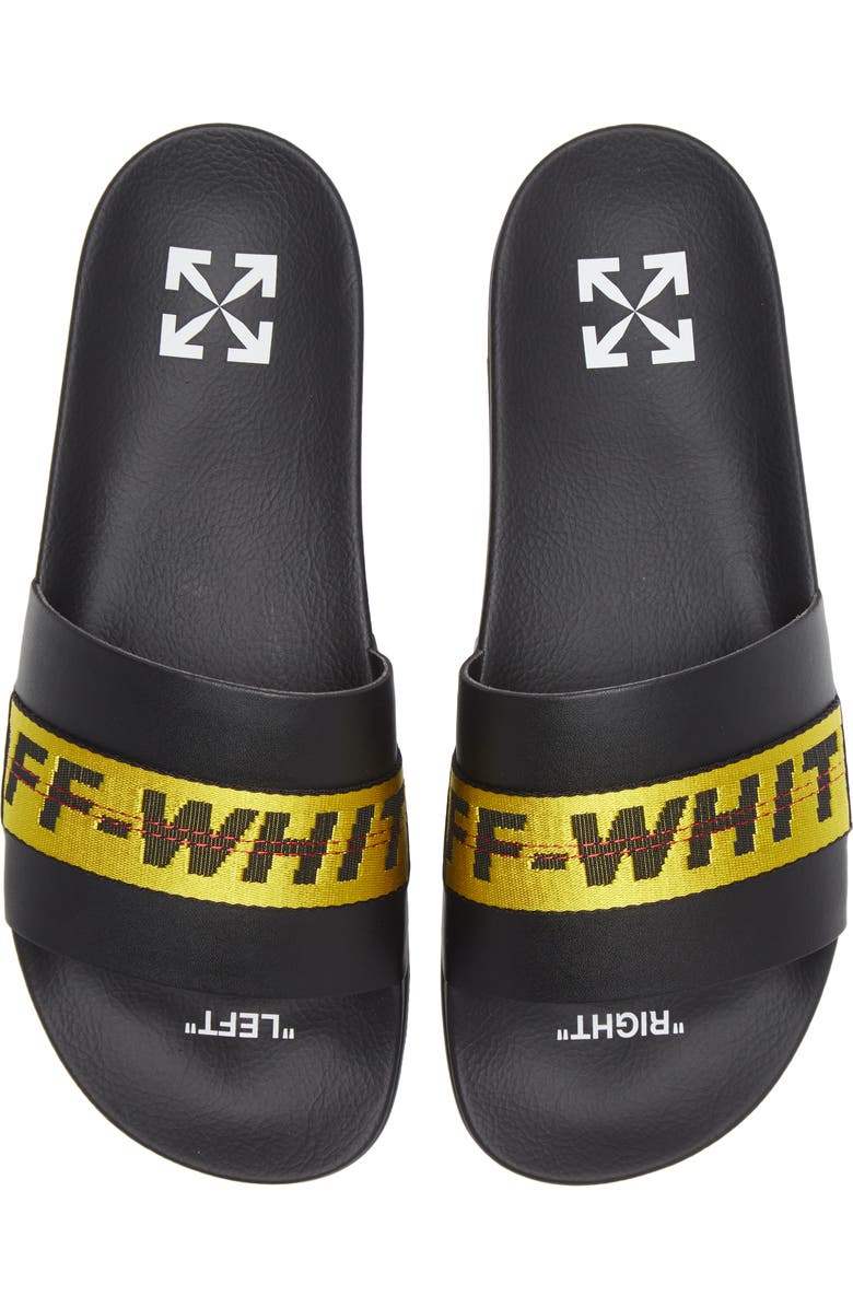 Off-White Industrial Pool Slide Sandal, Alternate, color,