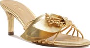 Arezzo Viola Mid Slide Sandal