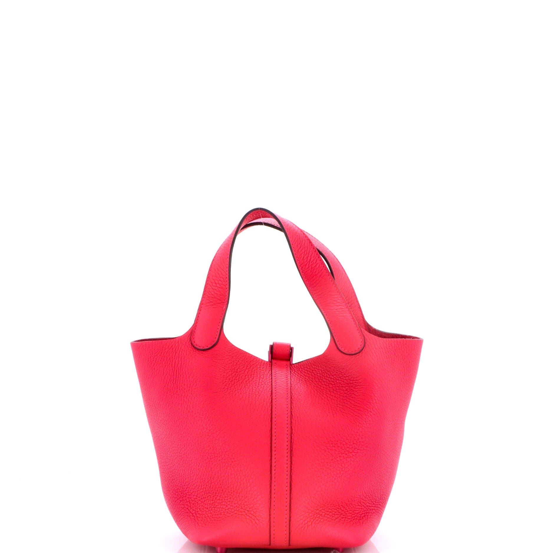Monochrome Picotin Lock Bag Clemence PM, Alternate, color, Pink