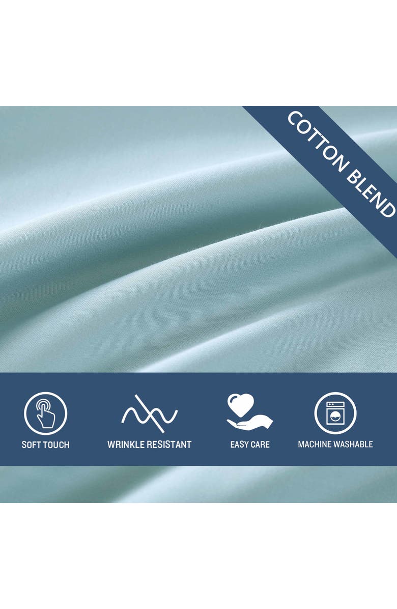 Tommy Bahama Solid 1000 Thread Count Sheet Set, Alternate, color, Ocean Green