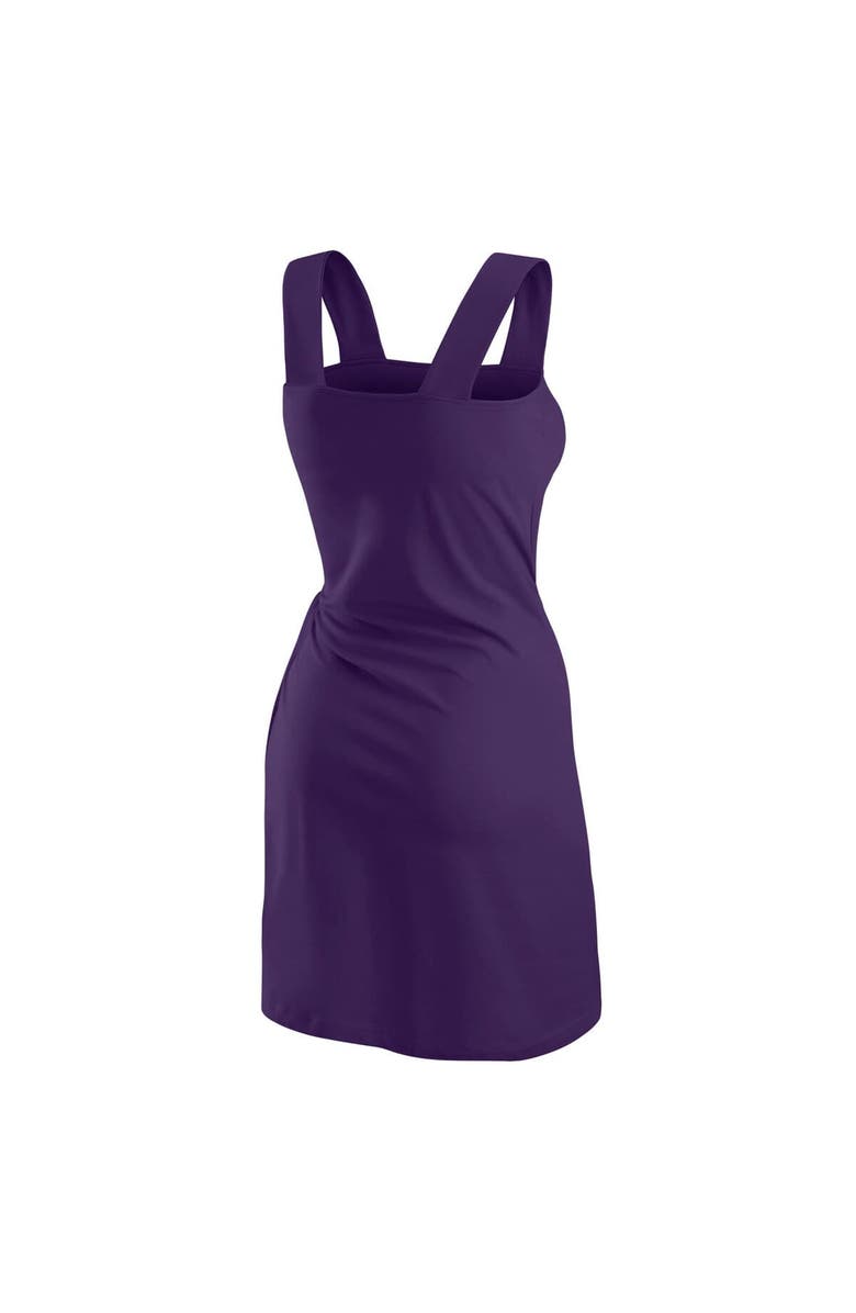 WEAR by Erin Andrews Women's WEAR by Erin Andrews Purple Baltimore Ravens Wrap Dress, Alternate, color, Purple