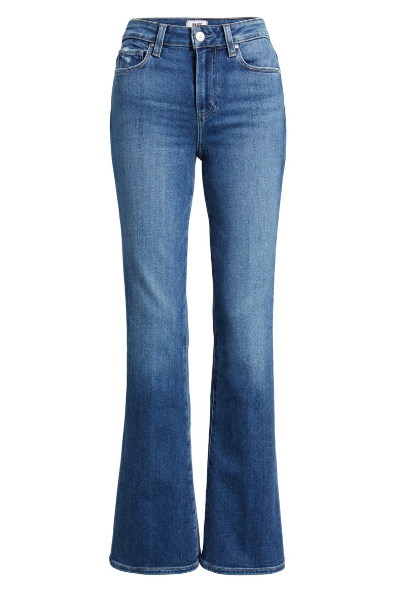 Laurel Canyon High Waist Flare Leg Jeans, Alternate, color, BOOKSHELF