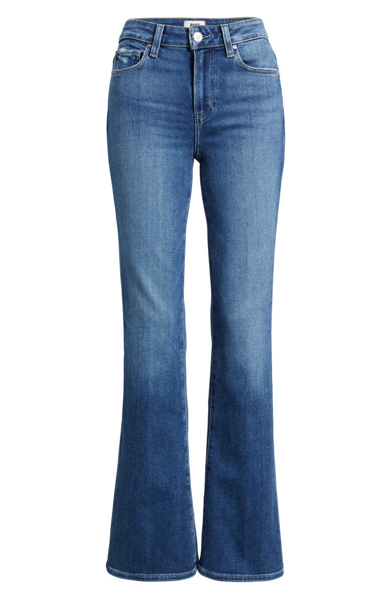 PAIGE Laurel Canyon High Waist Flare Leg Jeans, Alternate, color, Bookshelf