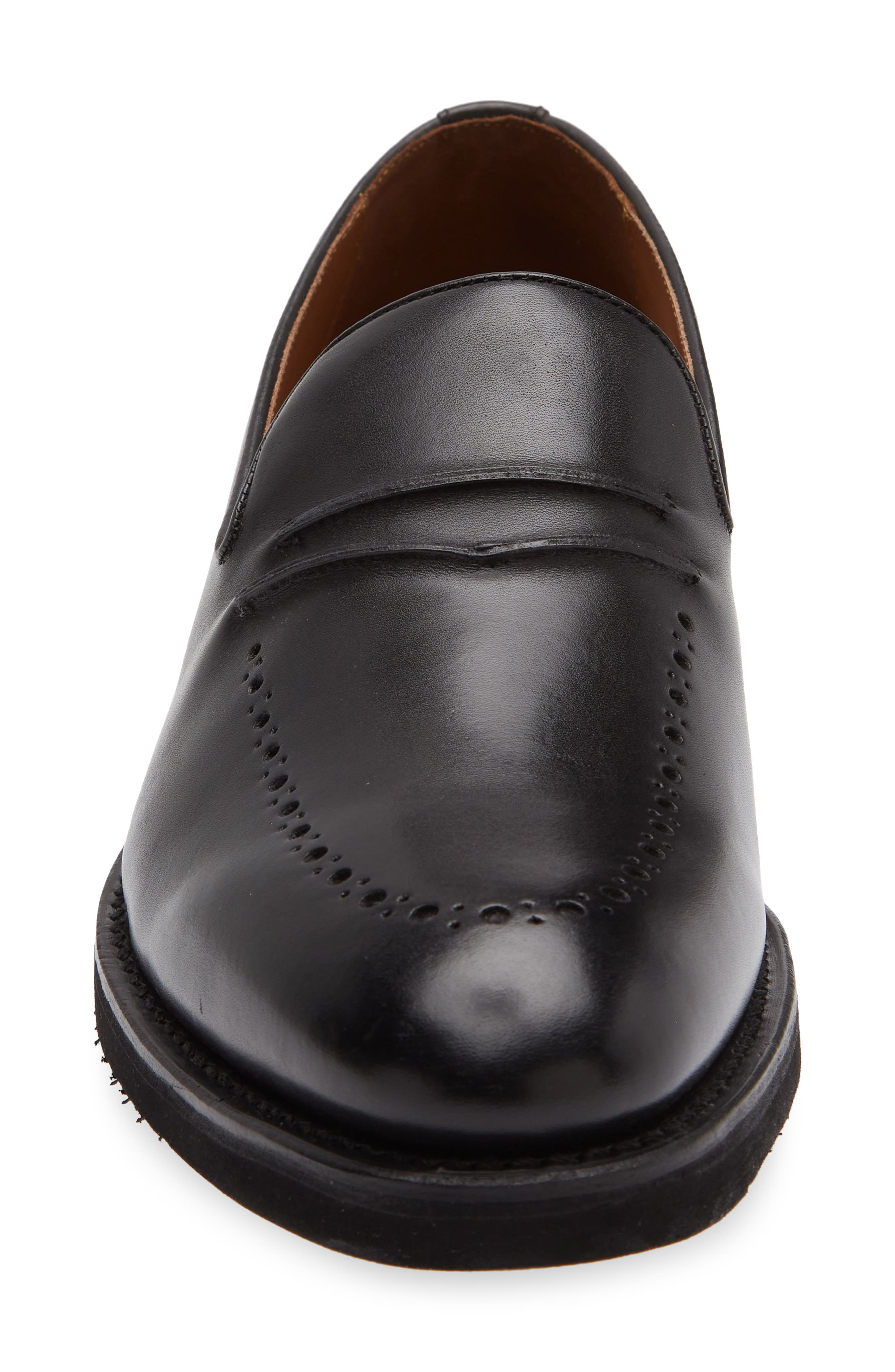 Allen Edmonds Dover Loafer, Alternate, color, Black