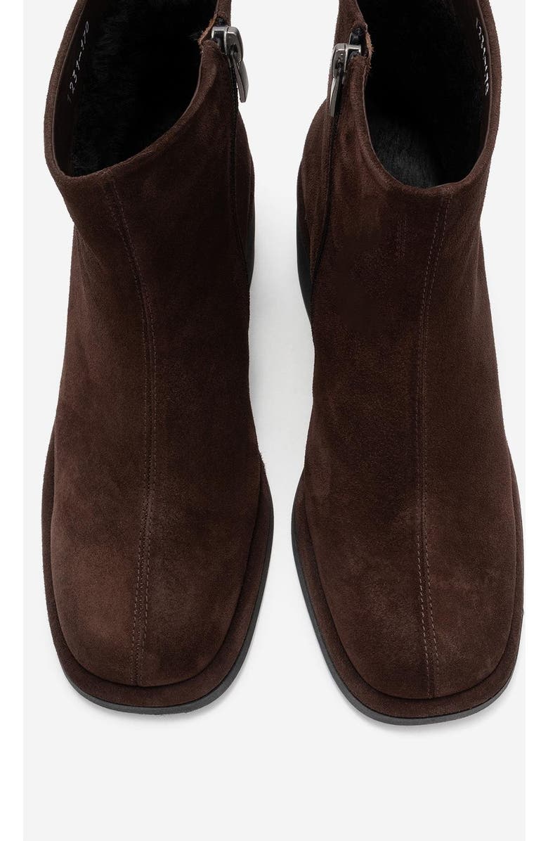 Forever
Always Shoes Junae Leather Block Heel Boot, Alternate, color, Brown Suede