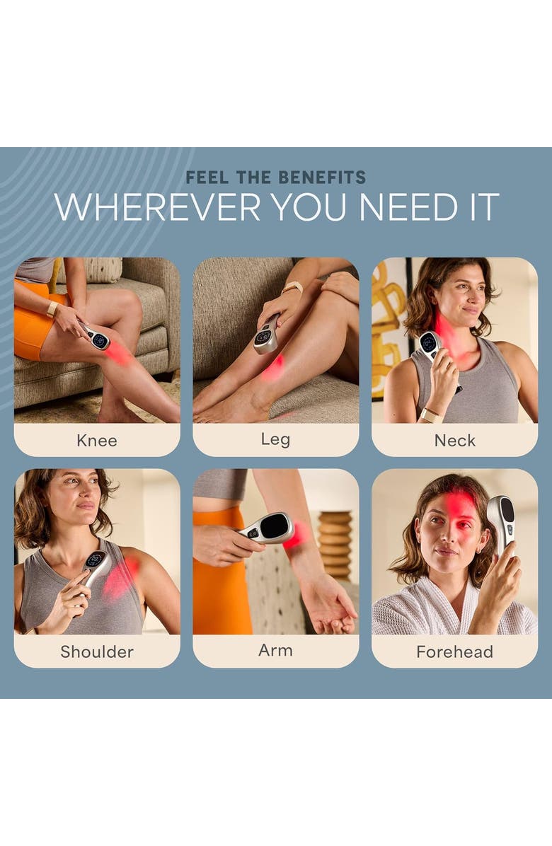 Lifepro Biolux Red Light Therapy Device Near Infrared Light Wand, Alternate, color, 