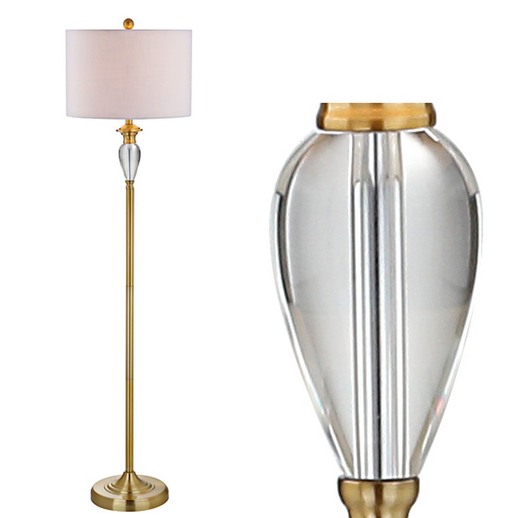 selected Brass Gold/Clear
