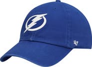 '47 Men's '47 Blue Tampa Bay Lightning Team Clean Up Adjustable Hat