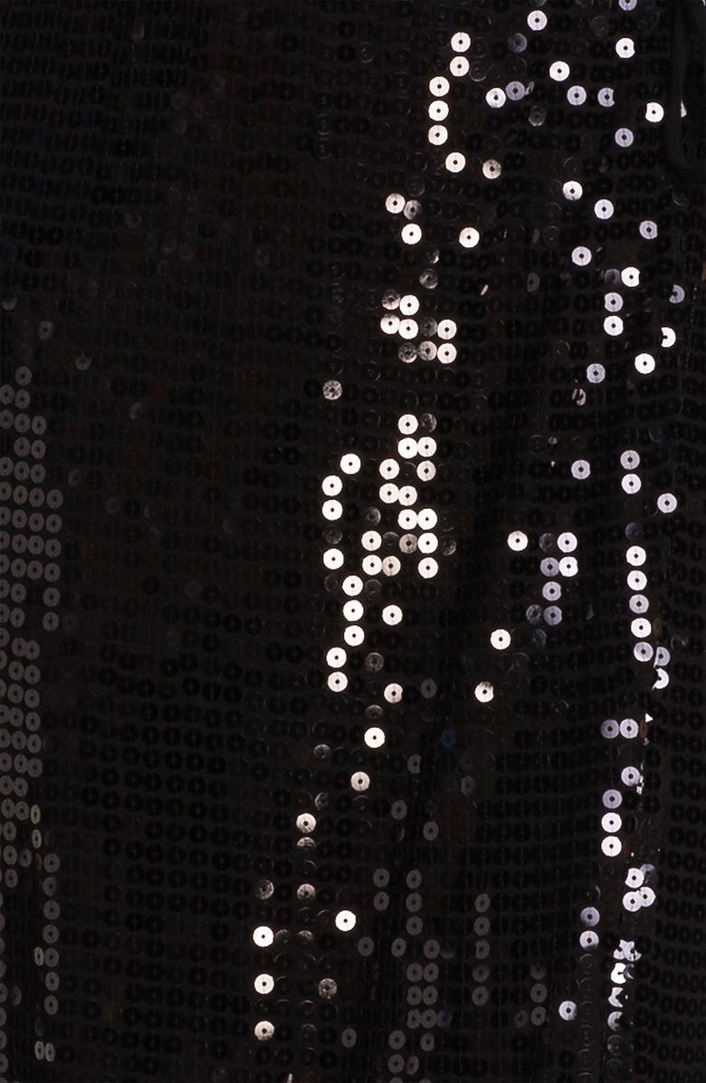 MICHAEL Michael Kors Sequin Wrap Maxi Dress, Alternate, color, 