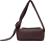AllSaints Effie Knot Leather Shoulder Bag