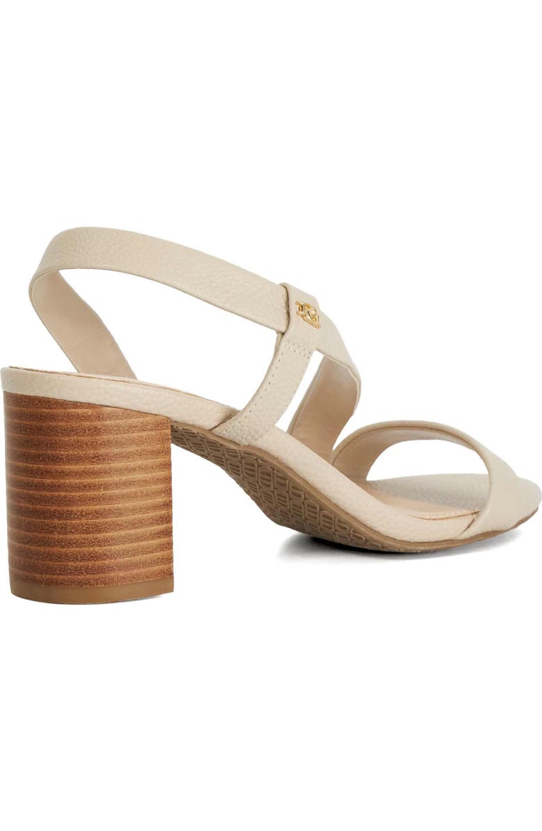 Dune London Jestered Half d'Orsay Sandal, Alternate, color,