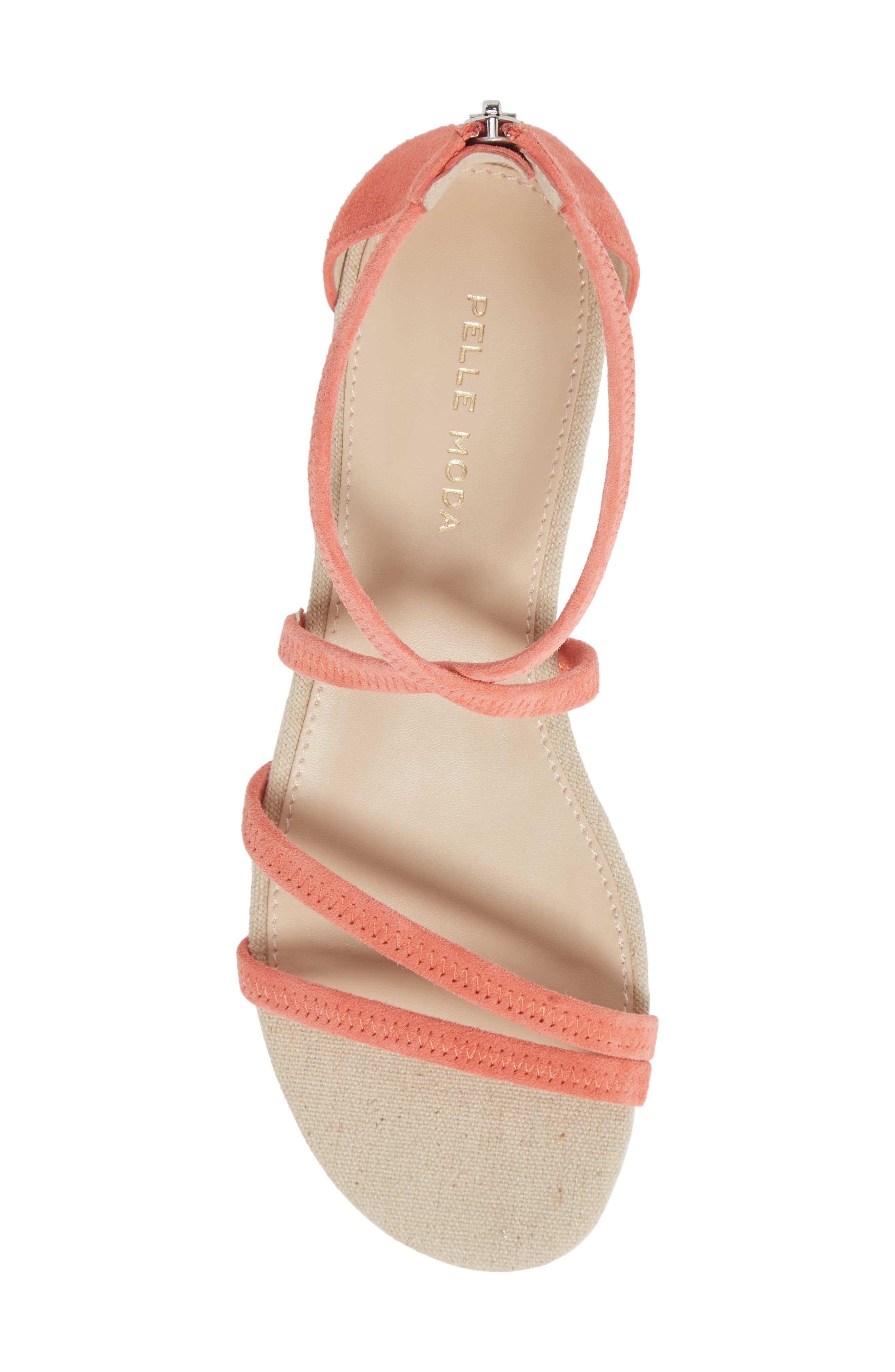 Barnes Strappy Sandal, Alternate, color, LIGHT CORAL