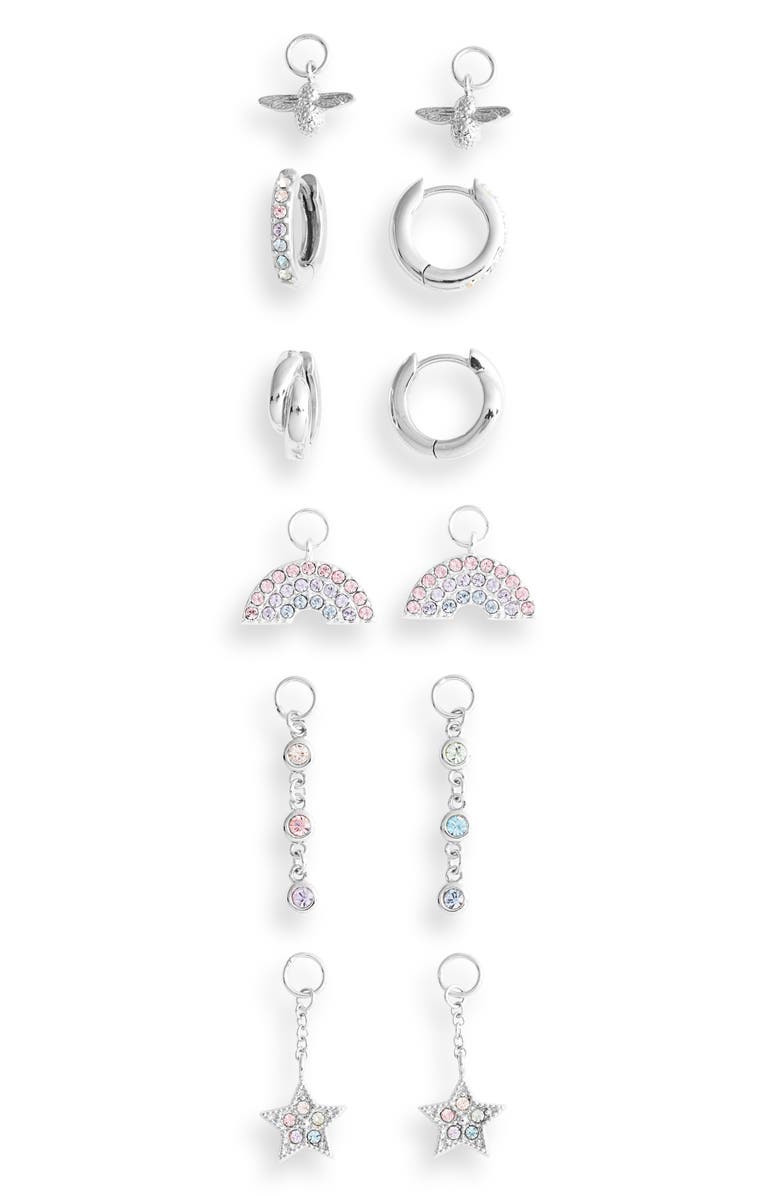 Olivia Burton House of Huggies 12-Piece Earring Set, Main, color, 