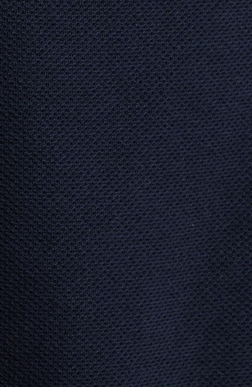 Hugo Boss Boss Heston Slim Fit Navy Textured Wool & Cotton Sport Coat In Blue