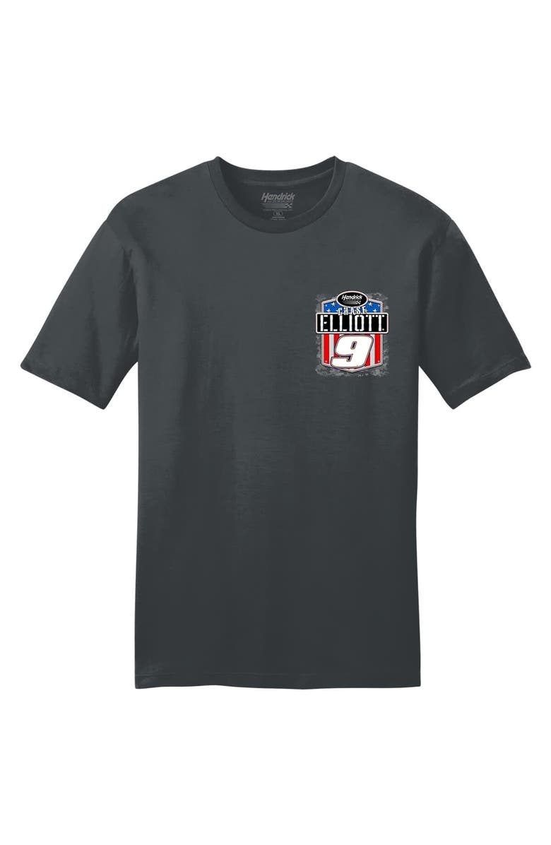 HENDRICK MOTORSPORTS TEAM COLLECTION Men's Hendrick Motorsports Team Collection Charcoal Chase Elliott NAPA Car T-Shirt, Alternate, color, Charcoal