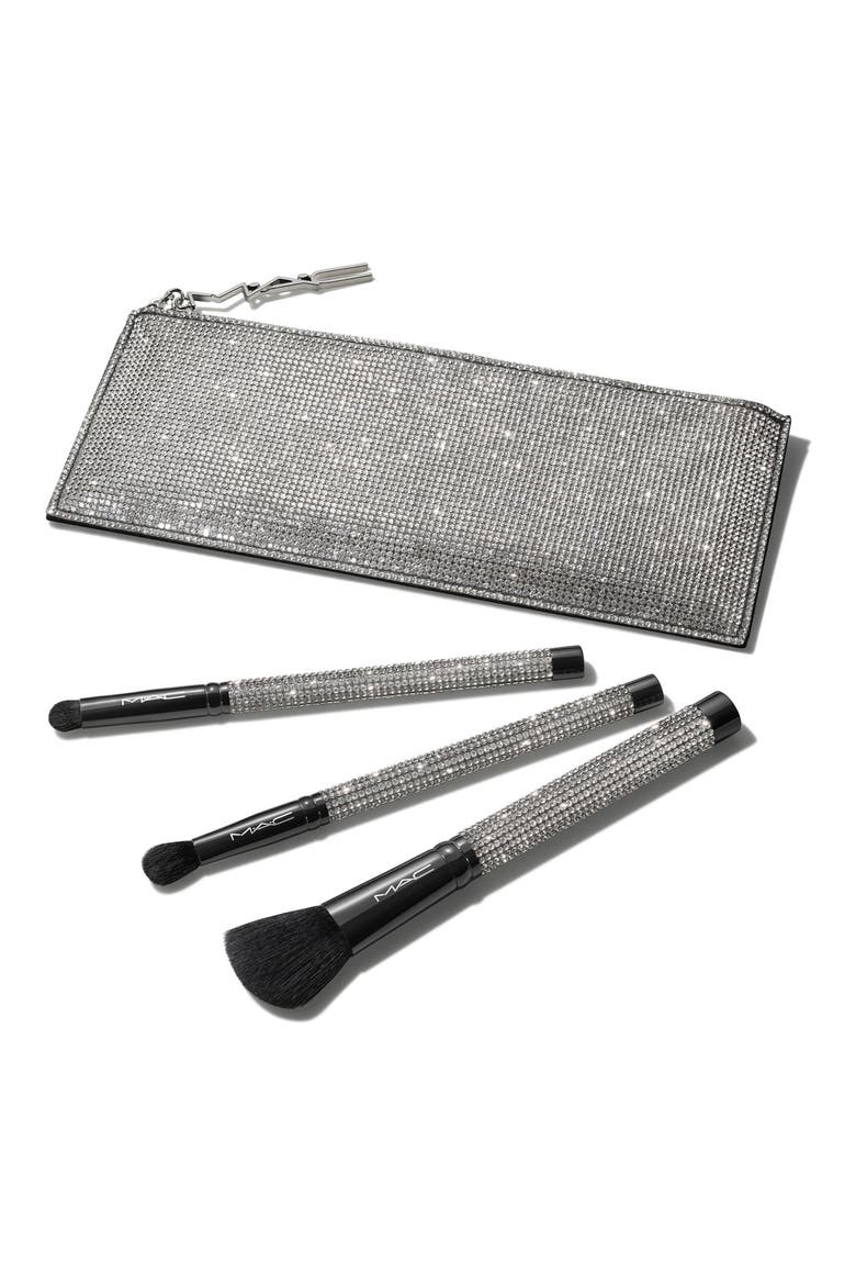 Finishing Touch Brush Kit $104 Value, Alternate, color, SILVER/ BLACK