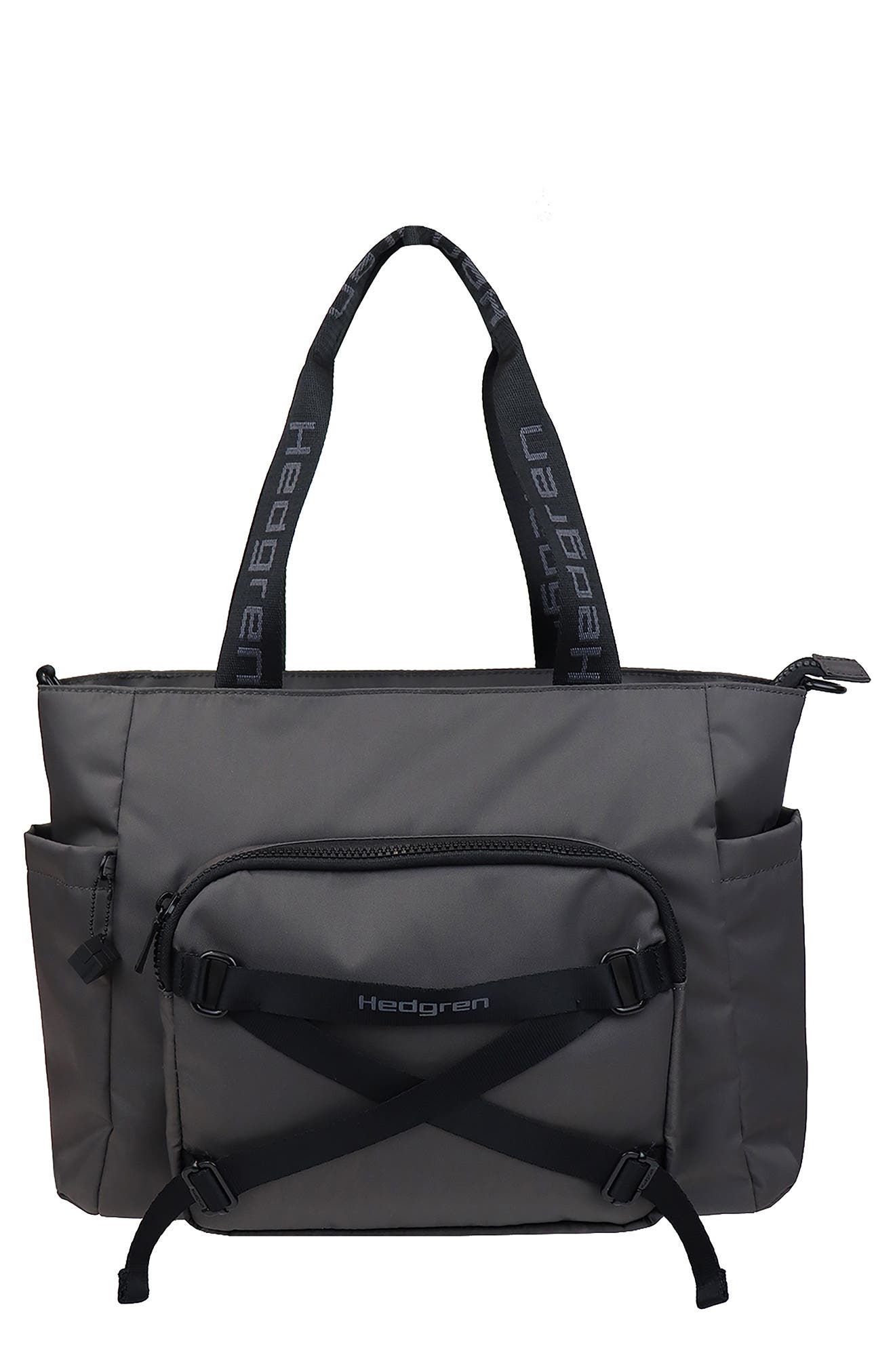Petra Recycled Polyester Tote, Main, color, TORANDO GREY