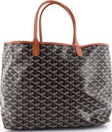 Pre-Owned Goyard Saint Louis Tote Coated Canvas PM