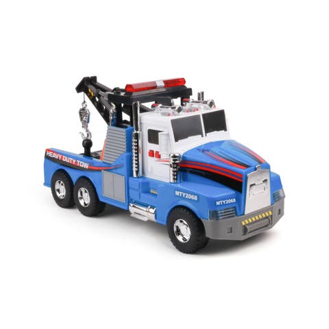 Motorized Tow Truck Toy