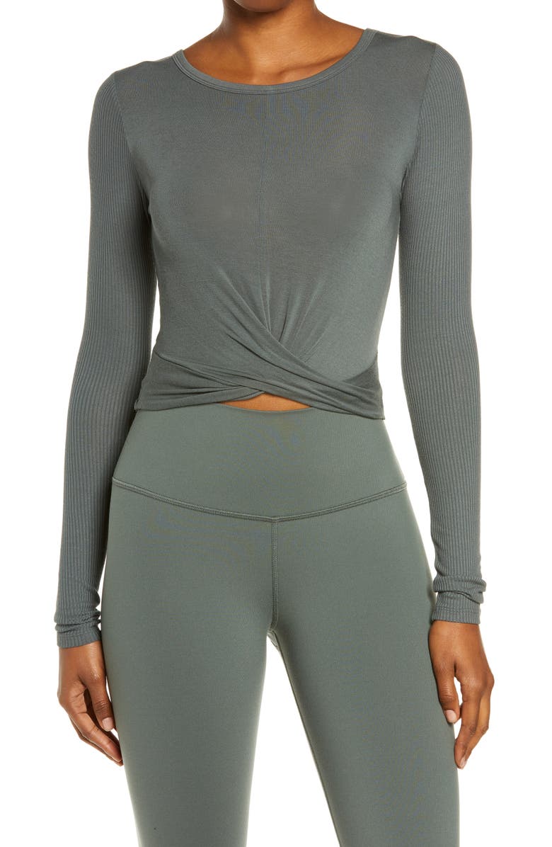 Alo Cover Long Sleeve T-Shirt, Main, color,