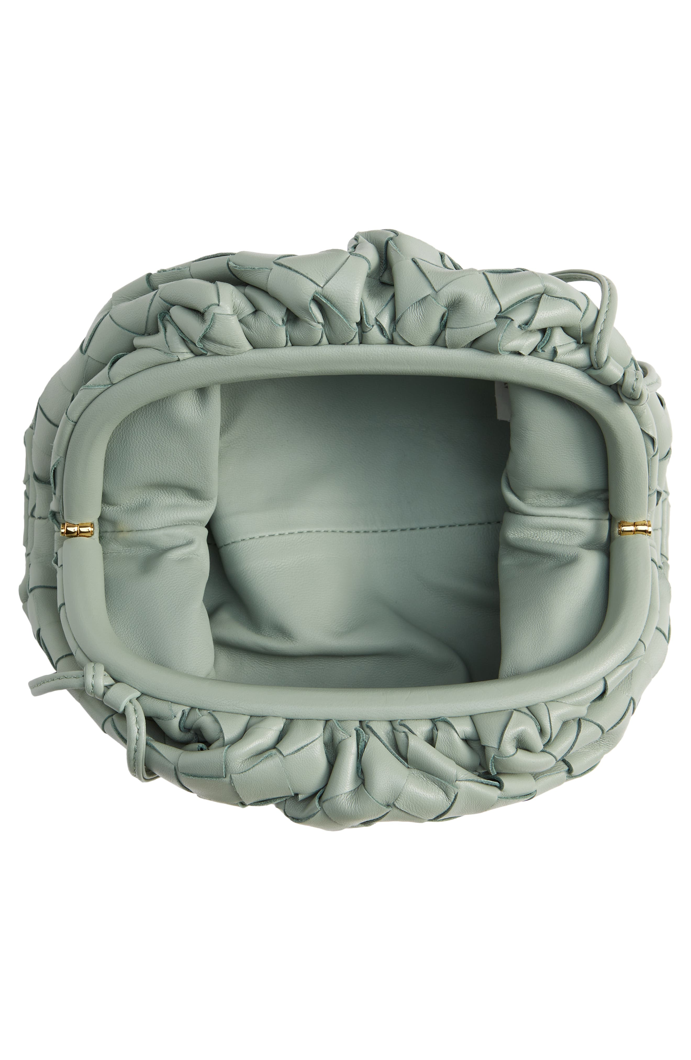 Bottega Veneta Small The Pouch Leather Clutch, Alternate, color, 