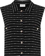 Milly Lainey Sleeveless Button-Up Top