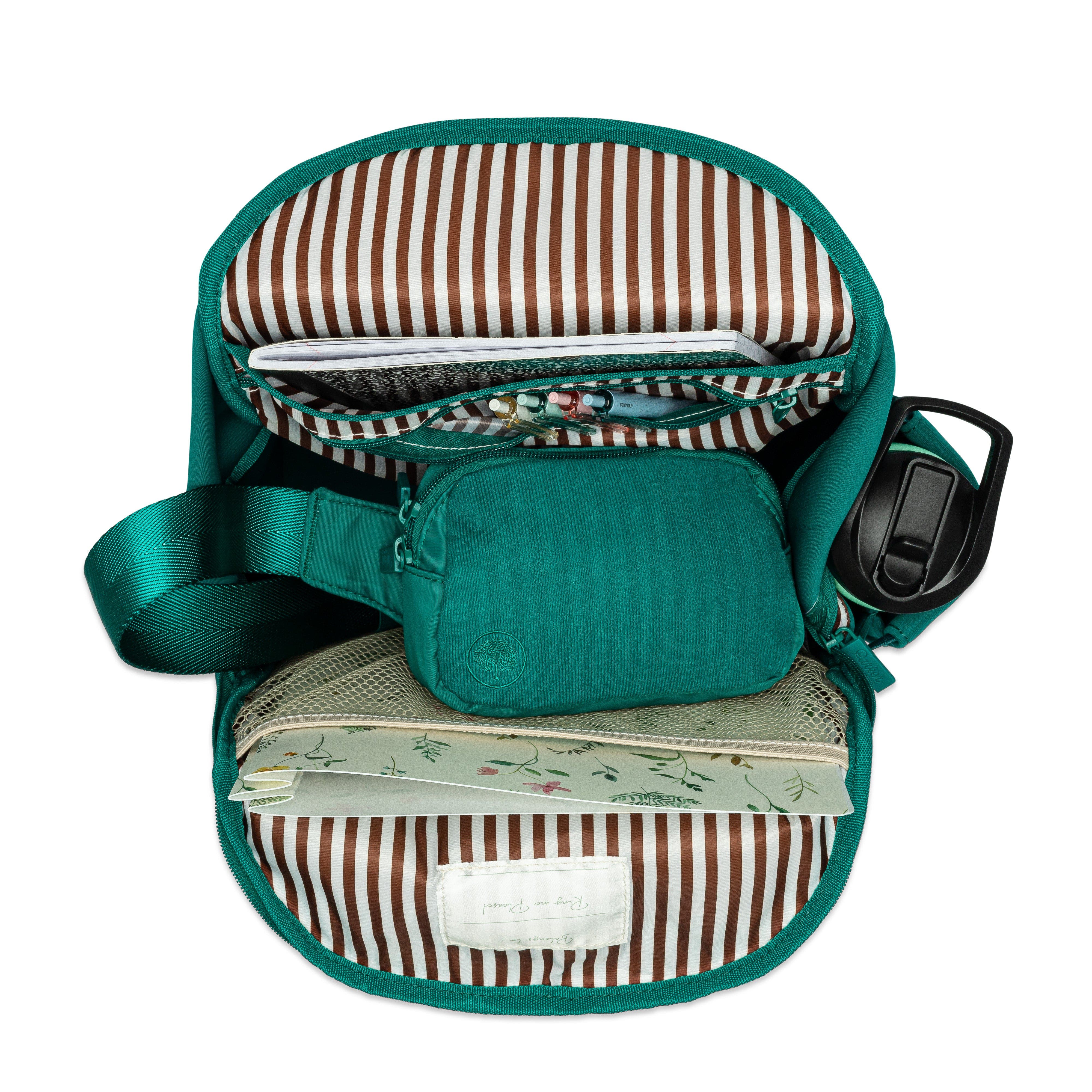 Parker Kids Co. Backpack + Patches - Explorer Set, Alternate, color, Rain