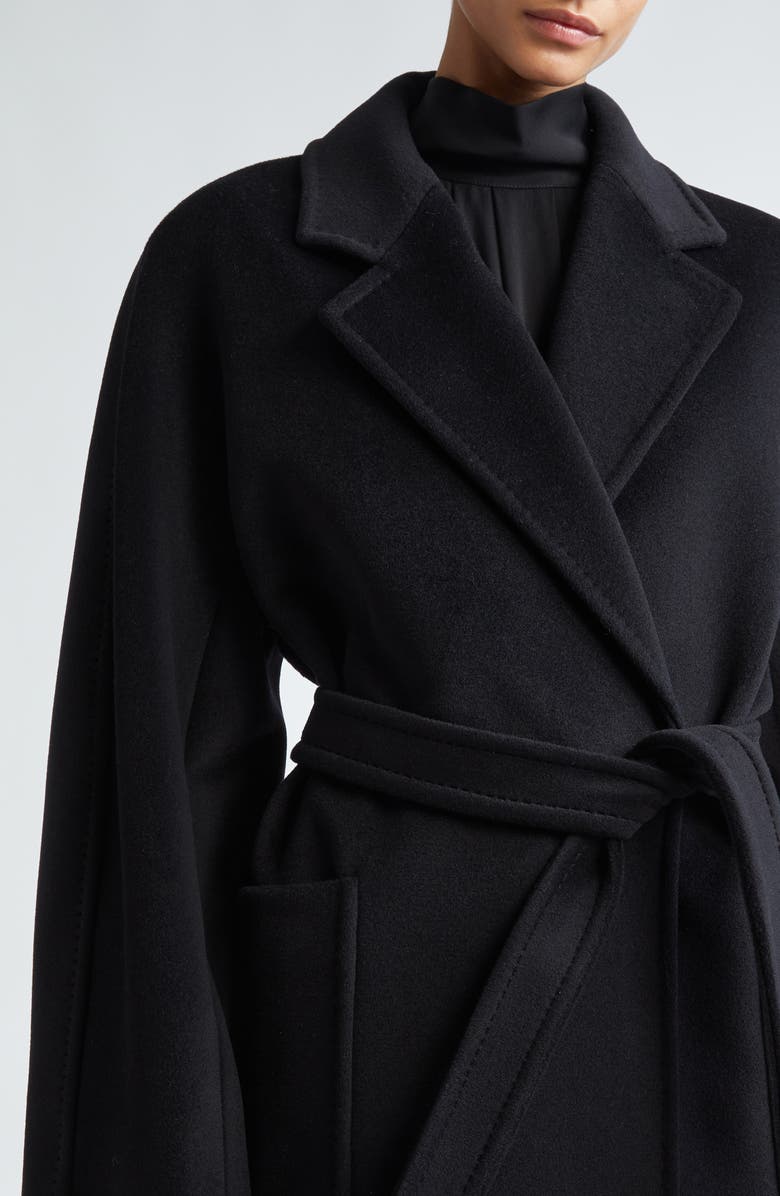 Max Mara Locri Wool & Cashmere Belted Coat, Alternate, color, 