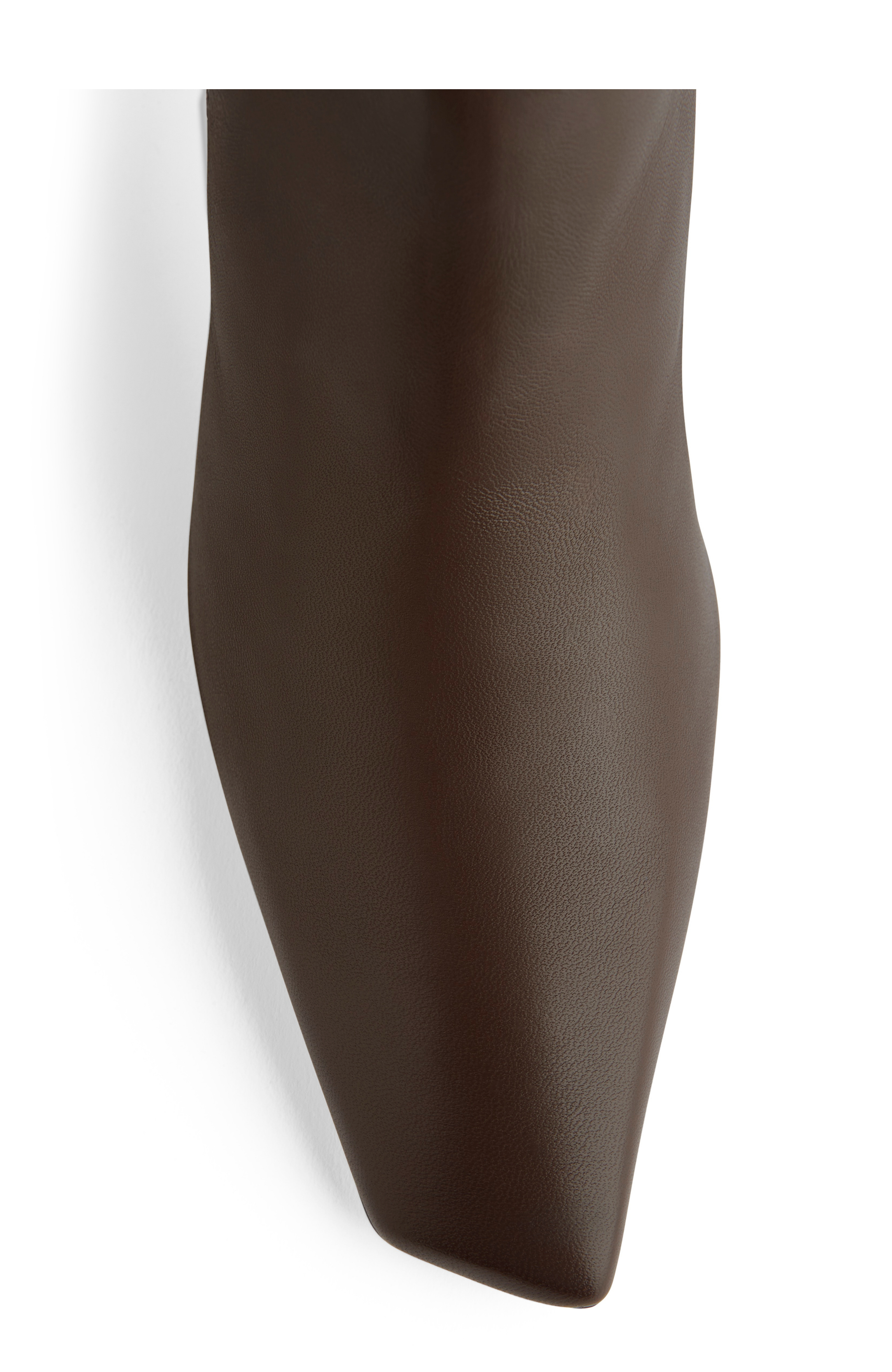 Meg Over The Knee Boot, Alternate, color, Brown Nappa