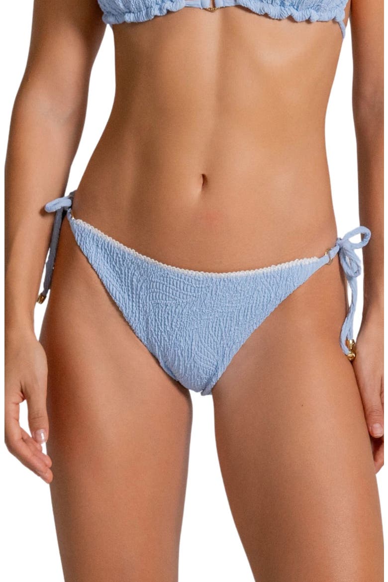 American Tie Side Bikini Bottoms, Alternate, color, CHIFFON