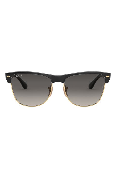 Clubmaster Flash 57mm Polarized Sunglasses