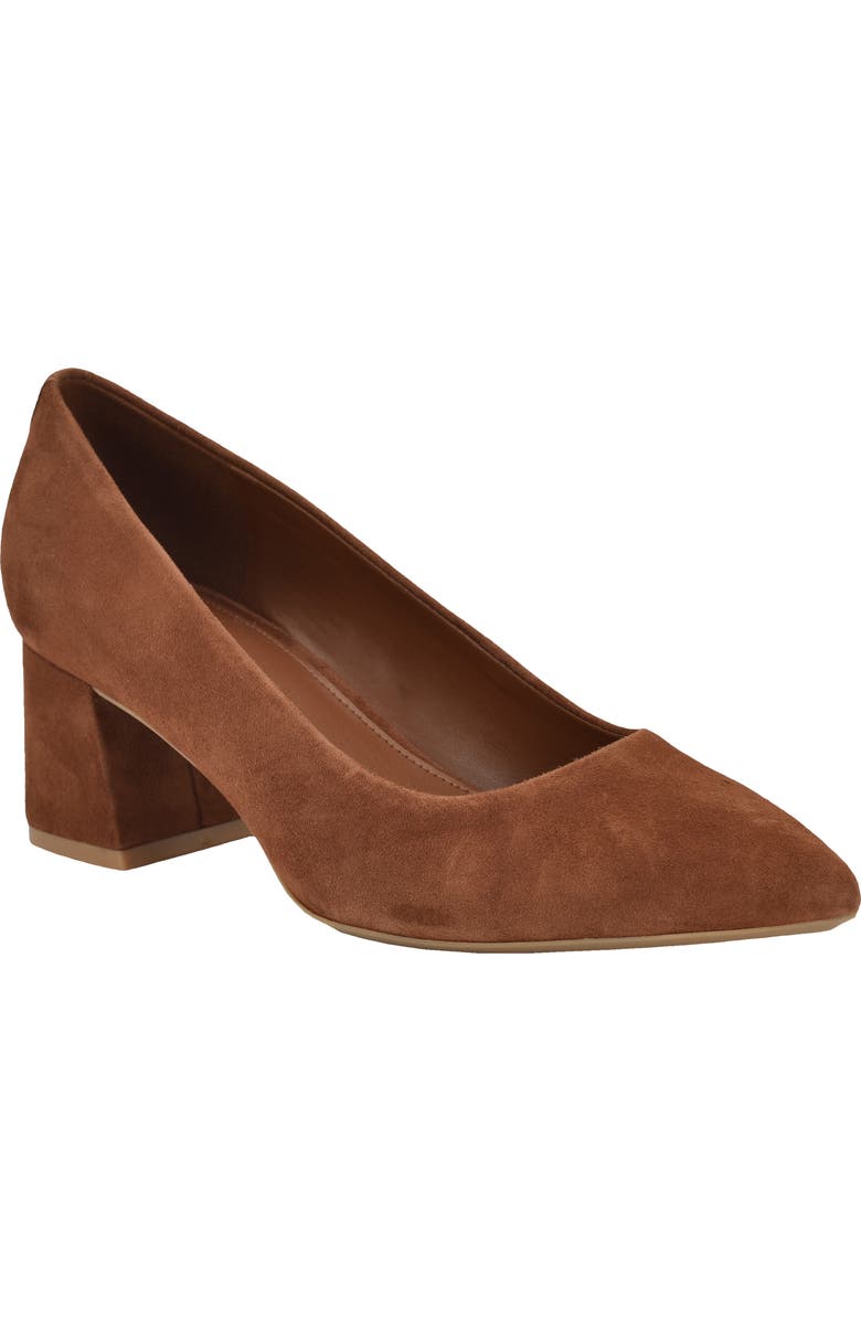 Calvin Klein Lenott Pointed Toe Pump, Main, color, Light Natural 111