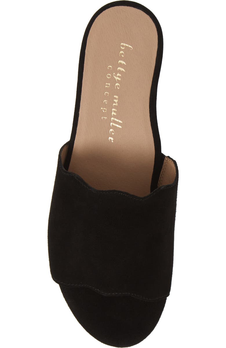 Bettye Muller Concepts Seema Suede Wedge Mule, Alternate, color,