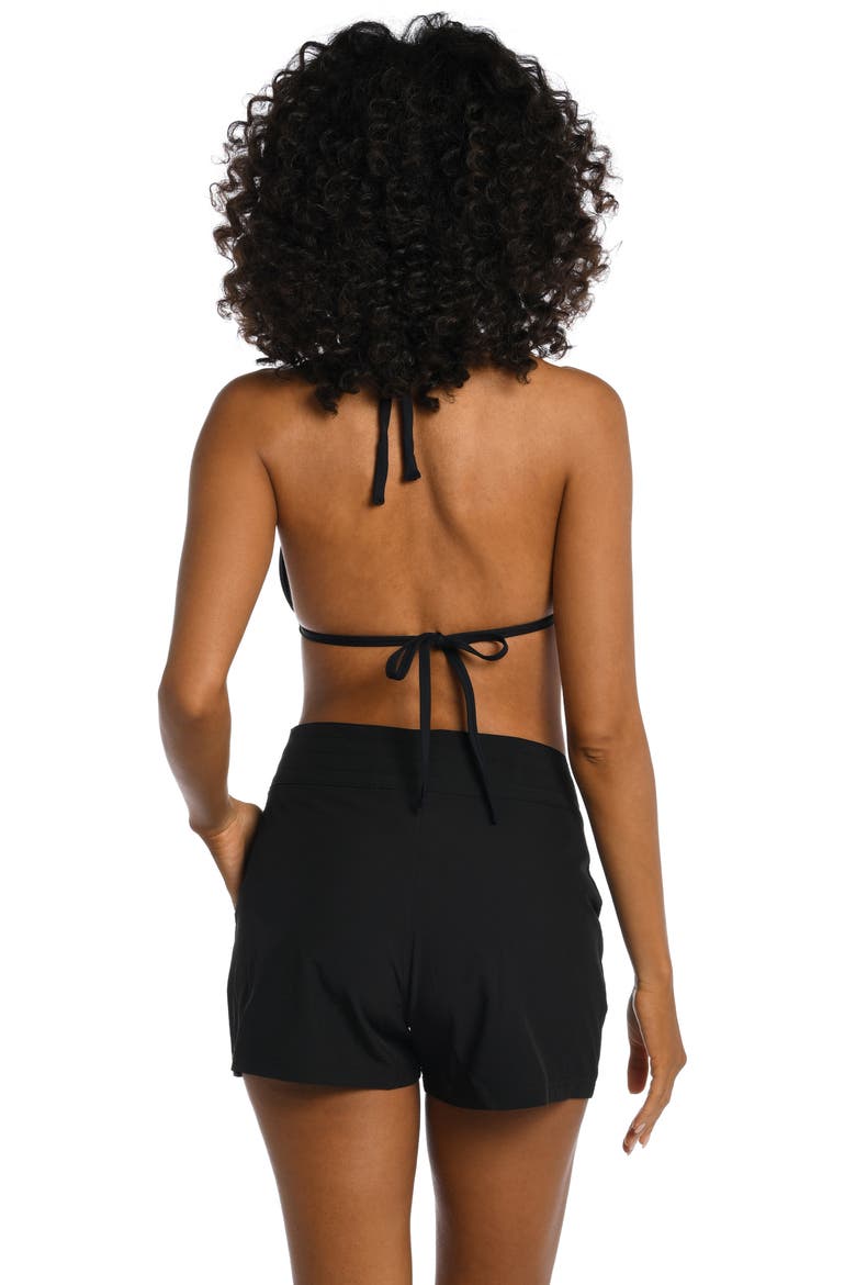 3-Inch Board Shorts, Alternate, color, BLACK