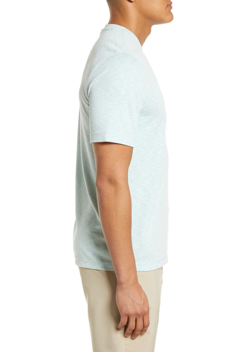 Slub Crewneck T-Shirt, Alternate, color, MINT
