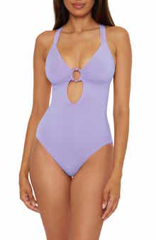Becca Marble Canyon Ring One-Piece Swimsuit