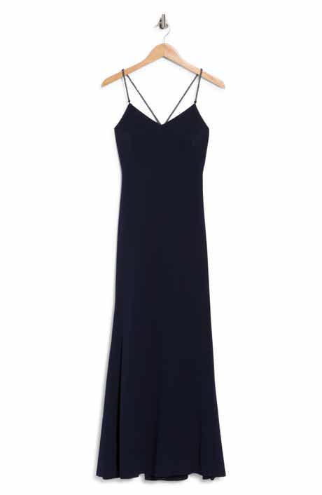 Bead Trim Maxi Dress