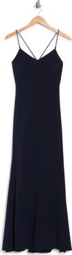 DKNY Bead Trim Maxi Dress