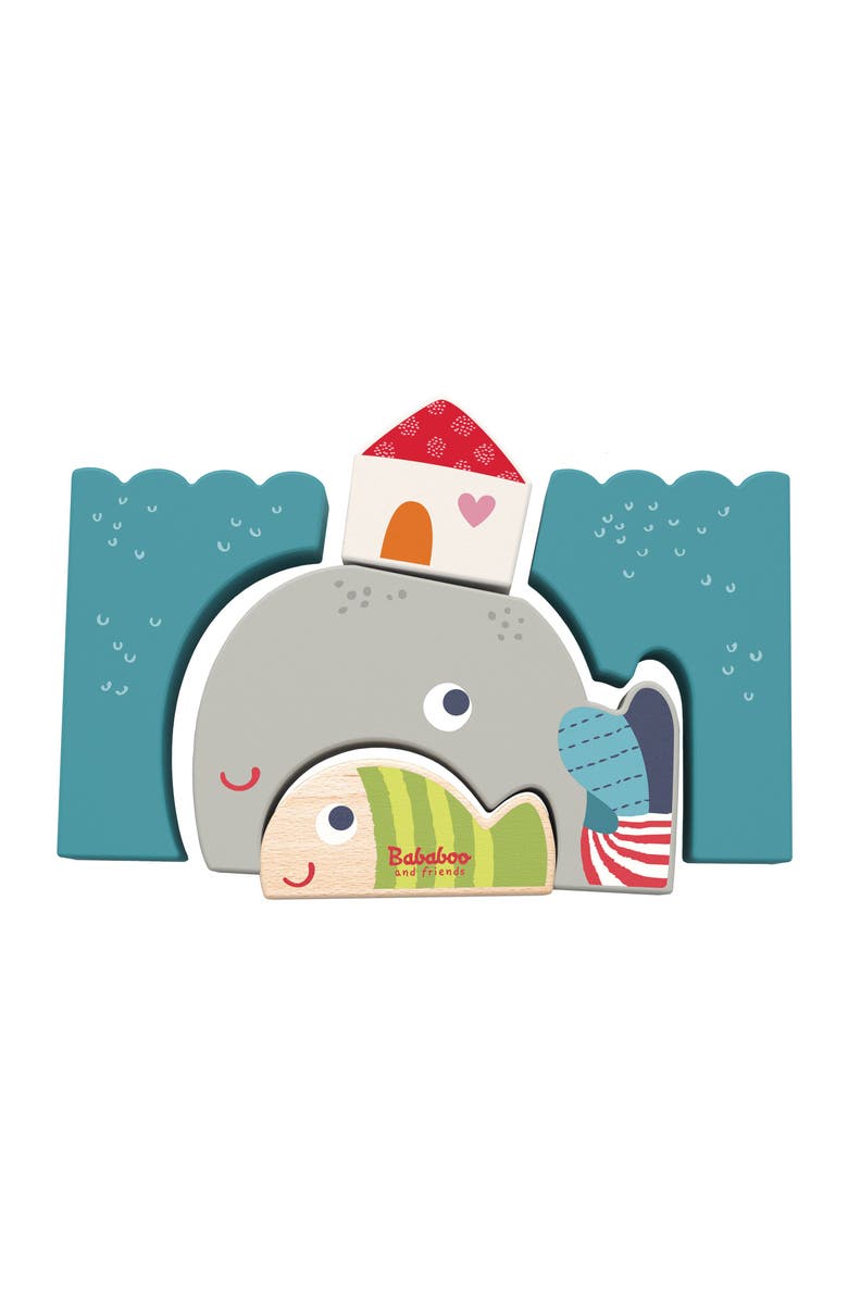 Bababoo and friends<sup>®</sup> Happy Wilma Whale My First Puzzle, Main, color, Grey / Blue