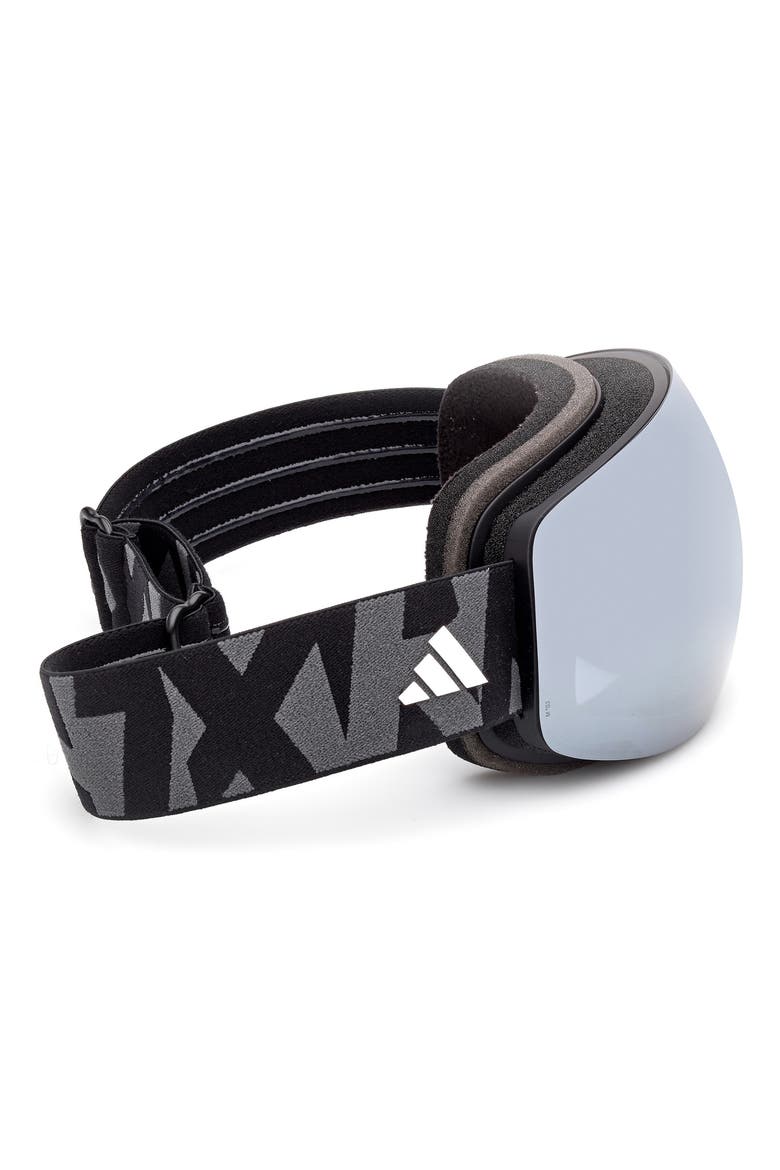 Shield Snow Goggles, Alternate, color, MATTE BLACK / SMOKE MIRROR