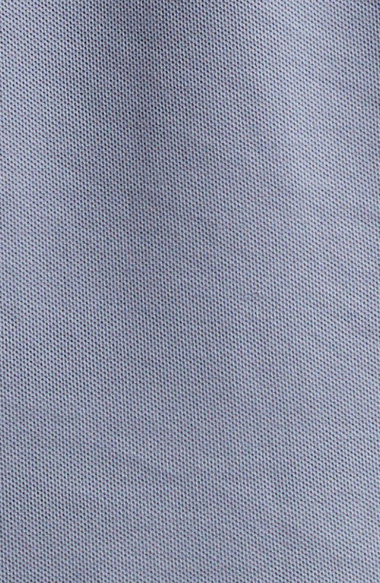 Moncler Logo Patch Cotton Piqué Polo, Alternate, color, Rain Washed