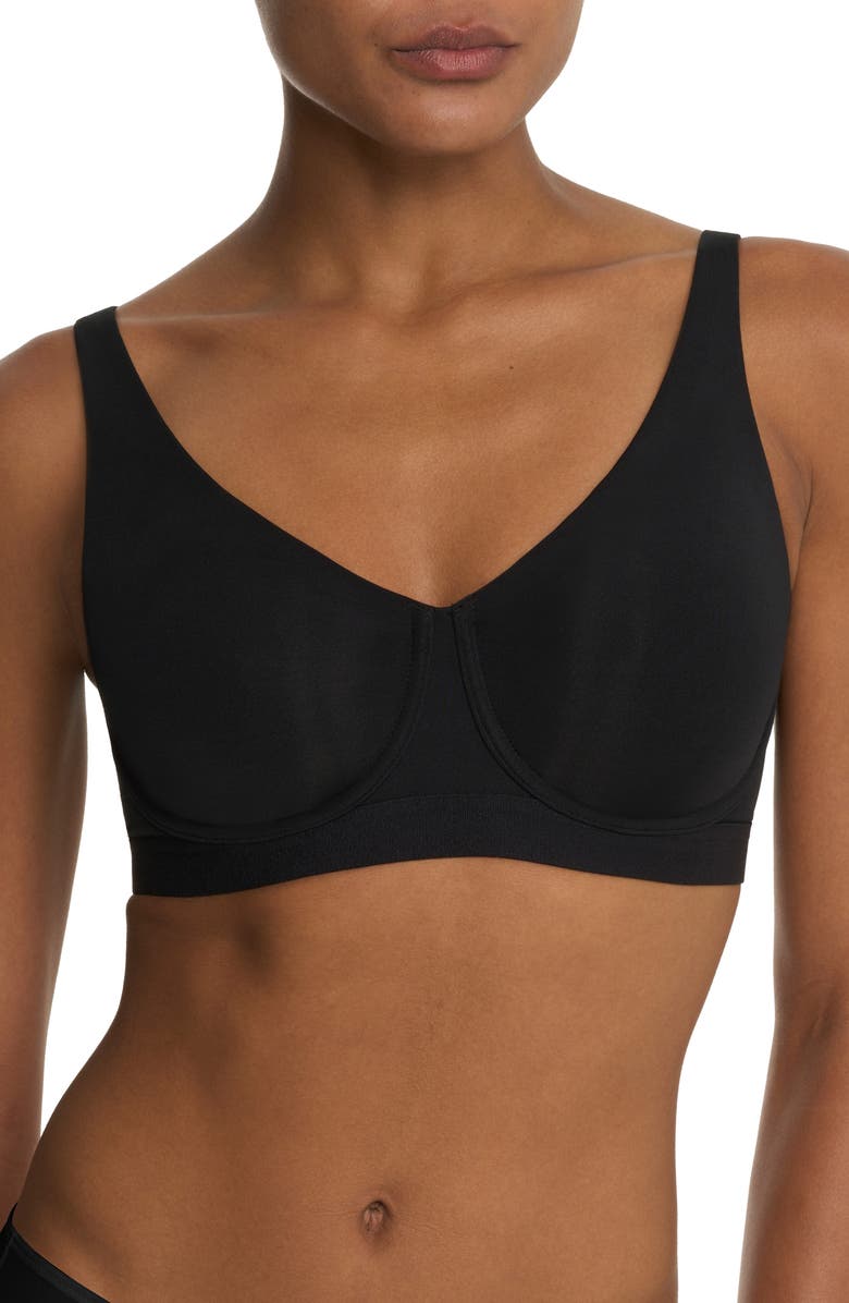 Natori Recharge Underwire Sports Bra, Main, color, Black